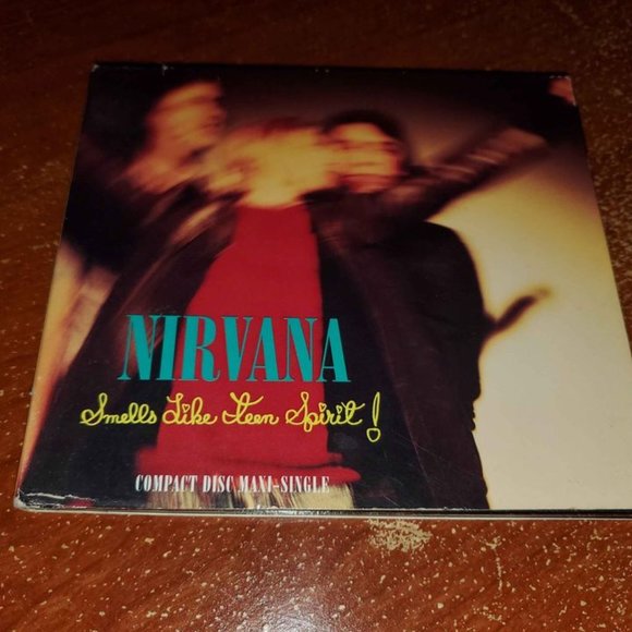 NIRVANA CD SINGLE - SMELLS LIKE TEEN SPIRIT - Picture 1 of 3